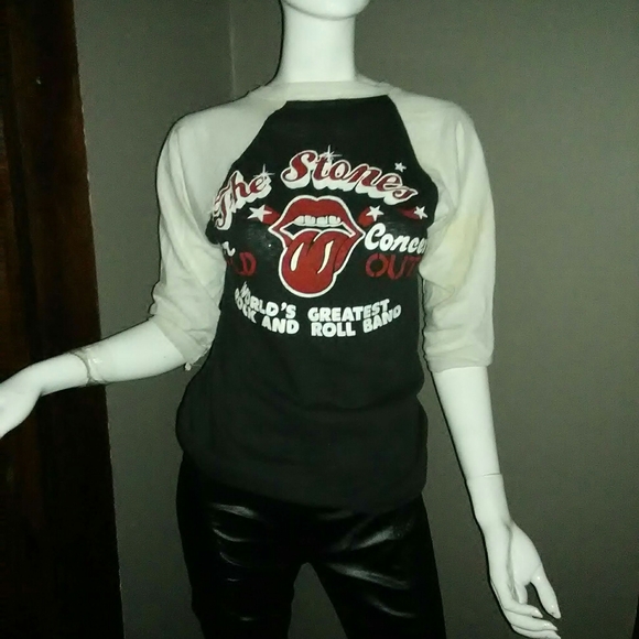 Rolling Stones vintage tee fomuse constert - Picture 3 of 8